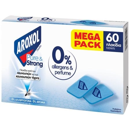 aroxol pure&strong mat refill 60pcs web d 3883